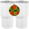20 oz. Tall Stainless Steel Vacuum Insulated Tumbler White Thumbnail