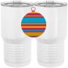20 oz. Tall Stainless Steel Vacuum Insulated Tumbler White Thumbnail