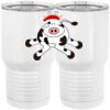 20 oz. Tall Stainless Steel Vacuum Insulated Tumbler White Thumbnail