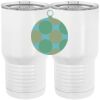 20 oz. Tall Stainless Steel Vacuum Insulated Tumbler White Thumbnail
