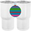 20 oz. Tall Stainless Steel Vacuum Insulated Tumbler White Thumbnail
