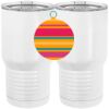 20 oz. Tall Stainless Steel Vacuum Insulated Tumbler White Thumbnail
