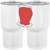 20 oz. Tall Stainless Steel Vacuum Insulated Tumbler White Thumbnail