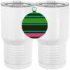 20 oz. Tall Stainless Steel Vacuum Insulated Tumbler White Thumbnail
