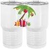 20 oz. Tall Stainless Steel Vacuum Insulated Tumbler White Thumbnail