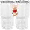 20 oz. Tall Stainless Steel Vacuum Insulated Tumbler White Thumbnail