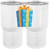 20 oz. Tall Stainless Steel Vacuum Insulated Tumbler White Thumbnail