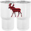 20 oz. Tall Stainless Steel Vacuum Insulated Tumbler White Thumbnail