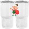 20 oz. Tall Stainless Steel Vacuum Insulated Tumbler White Thumbnail
