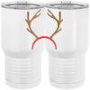 20 oz. Tall Stainless Steel Vacuum Insulated Tumbler White Thumbnail