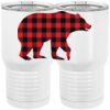 20 oz. Tall Stainless Steel Vacuum Insulated Tumbler White Thumbnail
