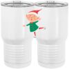 20 oz. Tall Stainless Steel Vacuum Insulated Tumbler White Thumbnail