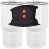 20 oz. Tall Stainless Steel Vacuum Insulated Tumbler White Thumbnail