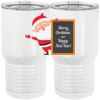 20 oz. Tall Stainless Steel Vacuum Insulated Tumbler White Thumbnail