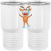 20 oz. Tall Stainless Steel Vacuum Insulated Tumbler White Thumbnail