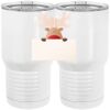 20 oz. Tall Stainless Steel Vacuum Insulated Tumbler White Thumbnail