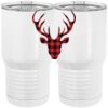 20 oz. Tall Stainless Steel Vacuum Insulated Tumbler White Thumbnail