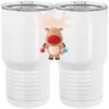 20 oz. Tall Stainless Steel Vacuum Insulated Tumbler White Thumbnail