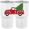 20 oz. Tall Stainless Steel Vacuum Insulated Tumbler White Thumbnail