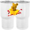 20 oz. Tall Stainless Steel Vacuum Insulated Tumbler White Thumbnail