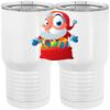 20 oz. Tall Stainless Steel Vacuum Insulated Tumbler White Thumbnail
