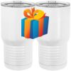 20 oz. Tall Stainless Steel Vacuum Insulated Tumbler White Thumbnail