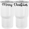 20 oz. Tall Stainless Steel Vacuum Insulated Tumbler White Thumbnail