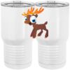20 oz. Tall Stainless Steel Vacuum Insulated Tumbler White Thumbnail