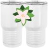 20 oz. Tall Stainless Steel Vacuum Insulated Tumbler White Thumbnail