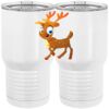 20 oz. Tall Stainless Steel Vacuum Insulated Tumbler White Thumbnail