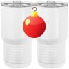 20 oz. Tall Stainless Steel Vacuum Insulated Tumbler White Thumbnail