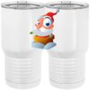20 oz. Tall Stainless Steel Vacuum Insulated Tumbler White Thumbnail