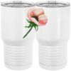 20 oz. Tall Stainless Steel Vacuum Insulated Tumbler White Thumbnail