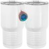 20 oz. Tall Stainless Steel Vacuum Insulated Tumbler White Thumbnail