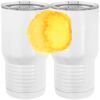 20 oz. Tall Stainless Steel Vacuum Insulated Tumbler White Thumbnail