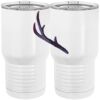 20 oz. Tall Stainless Steel Vacuum Insulated Tumbler White Thumbnail