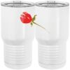 20 oz. Tall Stainless Steel Vacuum Insulated Tumbler White Thumbnail