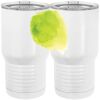20 oz. Tall Stainless Steel Vacuum Insulated Tumbler White Thumbnail