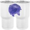 20 oz. Tall Stainless Steel Vacuum Insulated Tumbler White Thumbnail