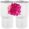 20 oz. Tall Stainless Steel Vacuum Insulated Tumbler White Thumbnail