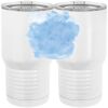 20 oz. Tall Stainless Steel Vacuum Insulated Tumbler White Thumbnail