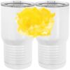 20 oz. Tall Stainless Steel Vacuum Insulated Tumbler White Thumbnail