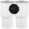 20 oz. Tall Stainless Steel Vacuum Insulated Tumbler White Thumbnail