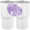 20 oz. Tall Stainless Steel Vacuum Insulated Tumbler White Thumbnail