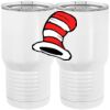 20 oz. Tall Stainless Steel Vacuum Insulated Tumbler White Thumbnail