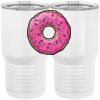 20 oz. Tall Stainless Steel Vacuum Insulated Tumbler White Thumbnail