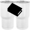 20 oz. Tall Stainless Steel Vacuum Insulated Tumbler White Thumbnail
