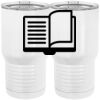 20 oz. Tall Stainless Steel Vacuum Insulated Tumbler White Thumbnail