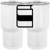 20 oz. Tall Stainless Steel Vacuum Insulated Tumbler White Thumbnail