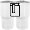 20 oz. Tall Stainless Steel Vacuum Insulated Tumbler White Thumbnail